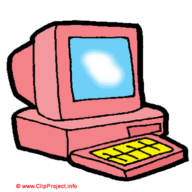 380x380 Cartoon Computer Clipart