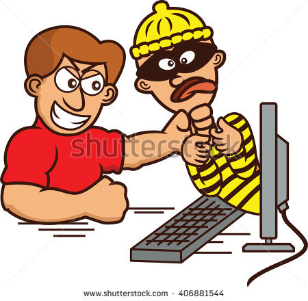 450x440 Hacker Clipart Computer Worker