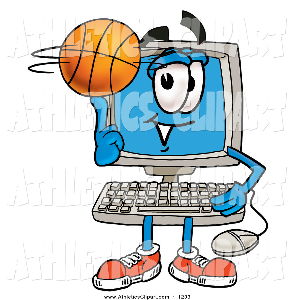 1024x1044 Happy Computer Clipart