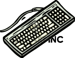 300x233 Computer Keyboard Clip Art Cliparts