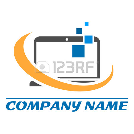450x450 Computer Logo Royalty Free Cliparts, Vectors, And Stock