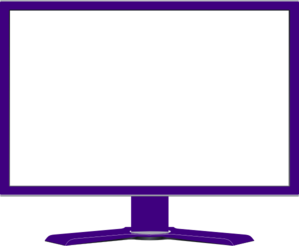 299x246 Computer Monitor Blank Screen Clip Art