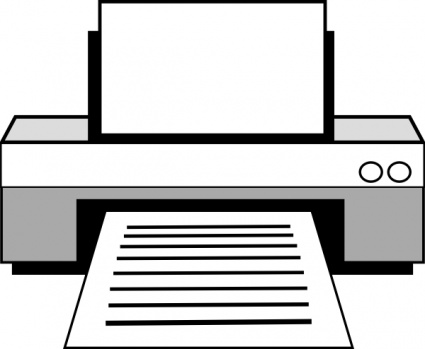 425x349 Computer Black And White Computer Clipart Black And White Clipart