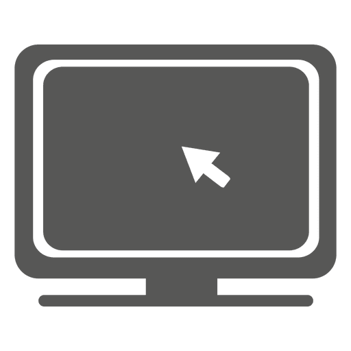 512x512 Desktop Monitor With Cursor Icon