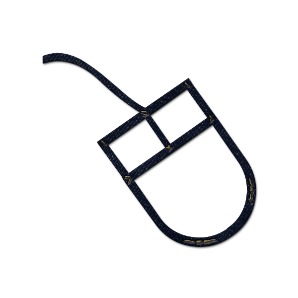 600x600 Computer Mouse Clip Art Black And White Free