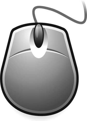 359x500 Vector Graphics Of Egg Shaped Computer Mouse Public Domain Vectors