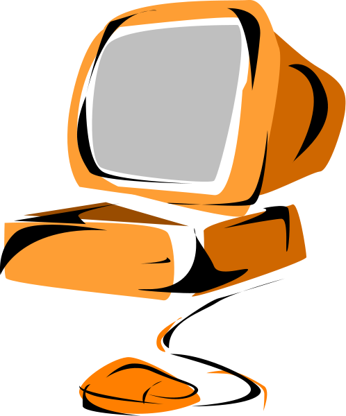 498x600 Sad Computer Clipart