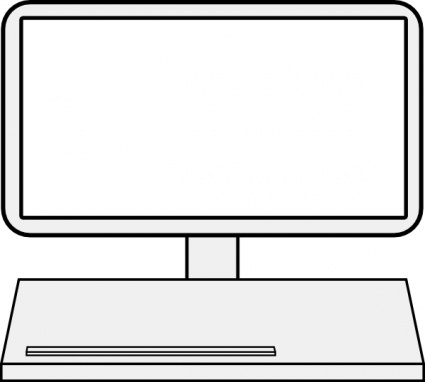 425x382 Computer Terminal Clip Art
