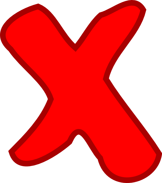 555x627 Not Symbol Clipart