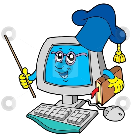 438x450 Computer Clipart Teacher
