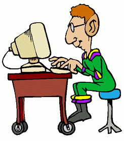 245x279 Cartoon Clip Computer Users