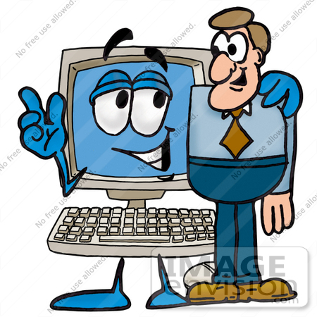 450x450 People Using Computers Clipart 1887494