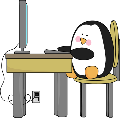 500x490 Cute Clipart Computer
