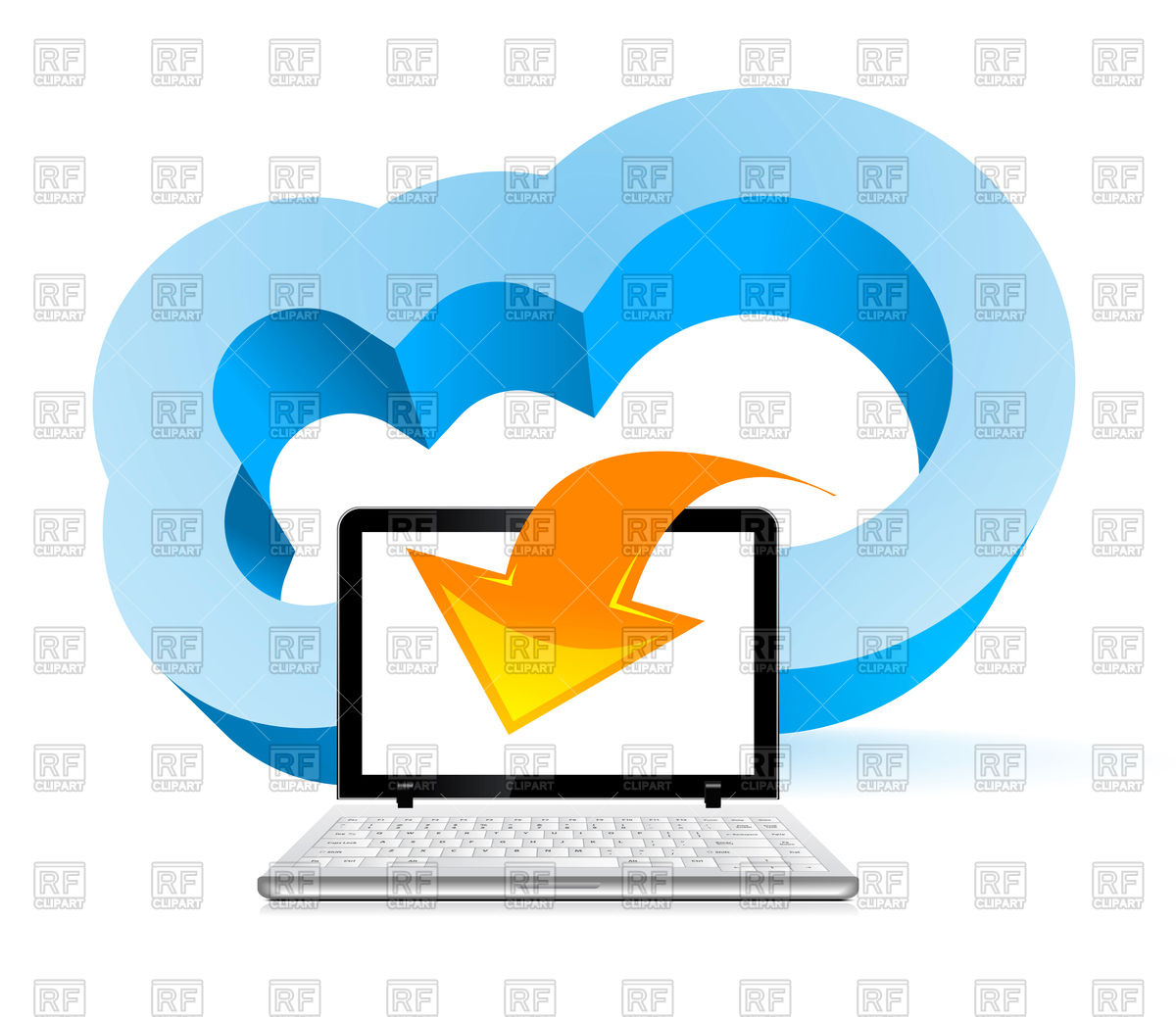 1200x1038 Cloud Computing Concept Icon Royalty Free Vector Clip Art Image