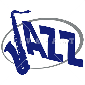 361x361 Clipart Of Jazz Logo