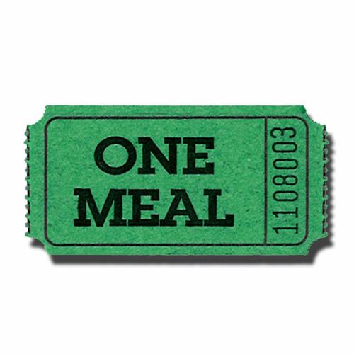 500x500 Meal Ticket Template Free