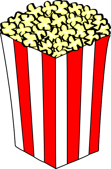 390x592 Popcorn Clipart Concession Stand
