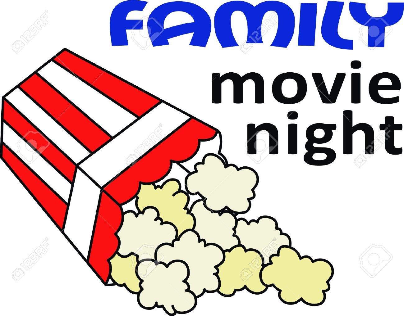 1300x1018 Snack Clipart Movie Night