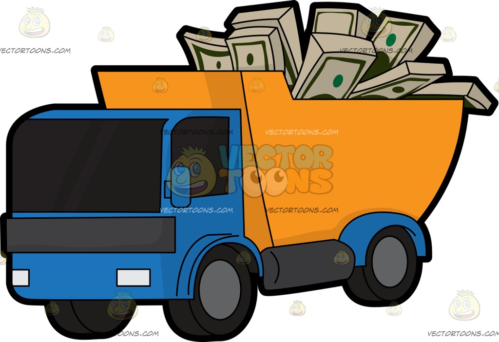 1024x702 Truck Clipart Money