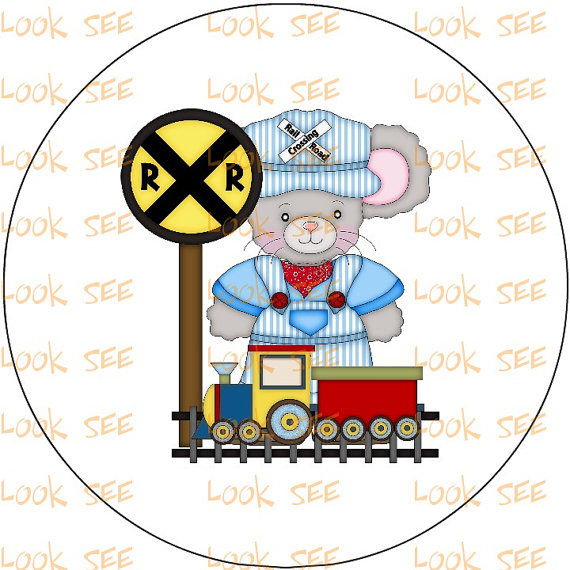 570x570 Train Conductor Free Clipart