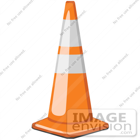450x450 Cliprt Graphic Of Safety Road Traffic Cone On The Street In