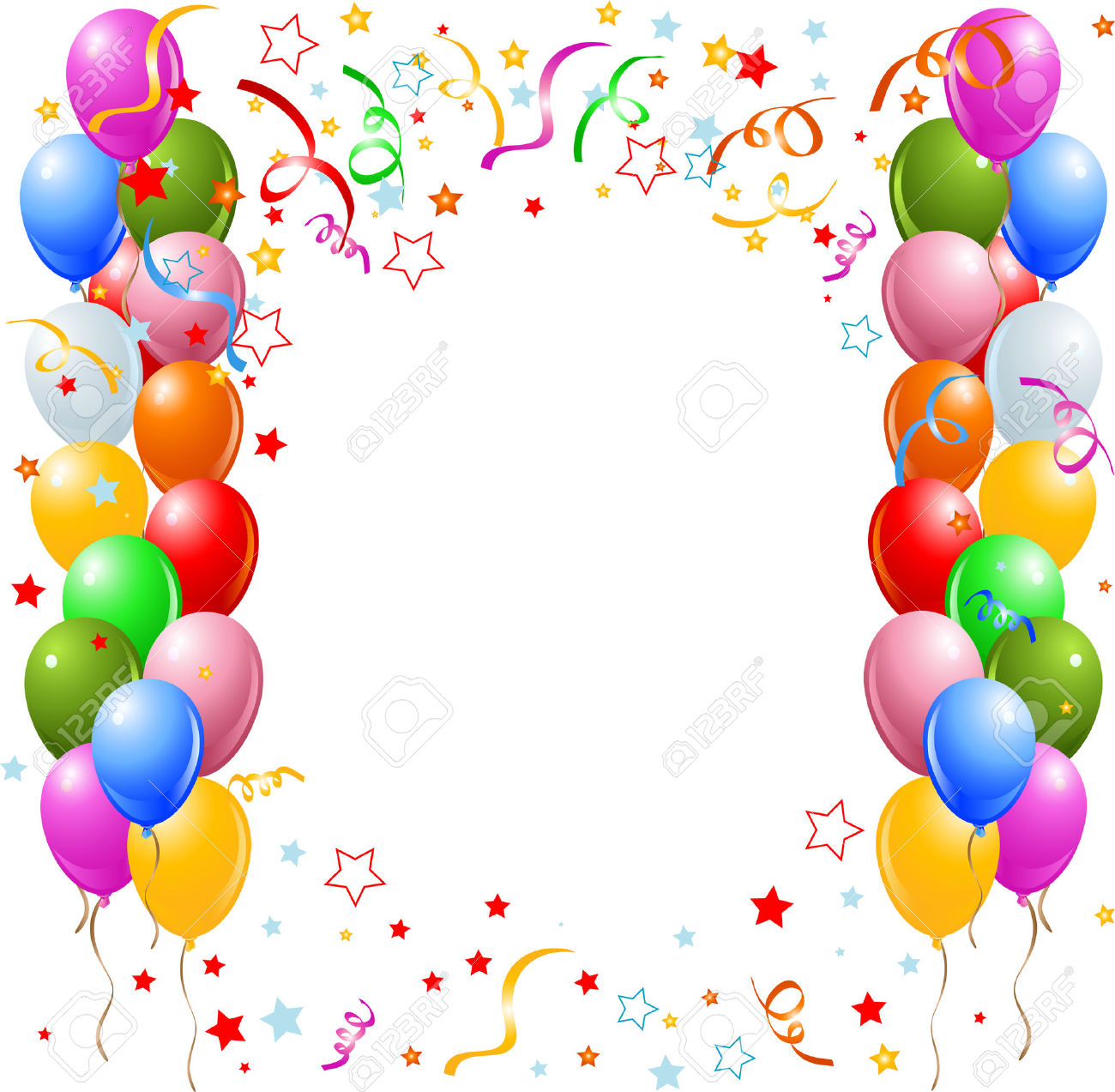 1300x1273 Confetti Balloon Clipart, Explore Pictures