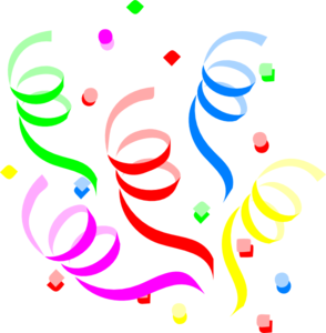 294x300 Confetti Explosion Clip Art