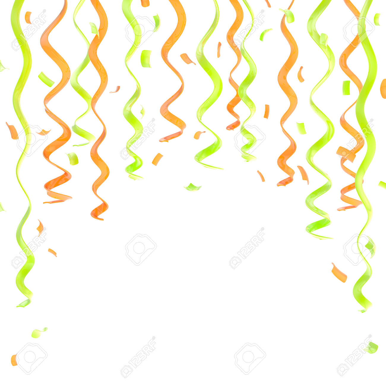 1300x1300 Confetti Clipart Orange