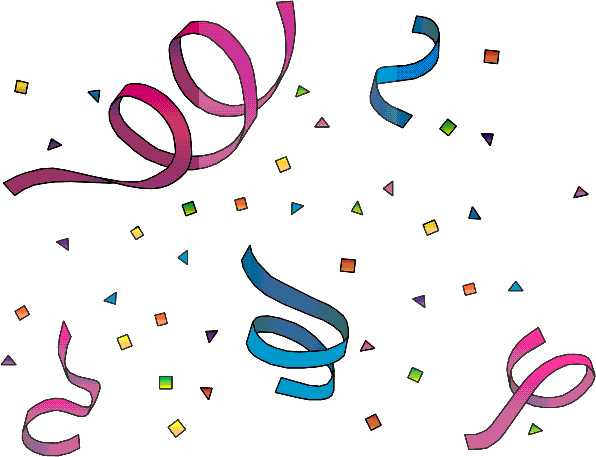 1189x912 Moving Clipart Confetti