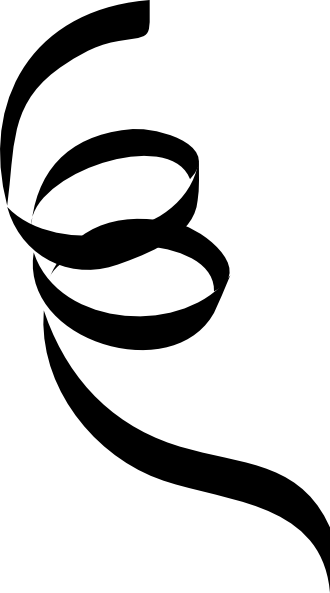 330x593 Black Confetti Clip Art