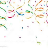 200x200 Party Streamers Clipart