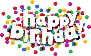 320x197 A Confetti Page Border Stock Vector Colourbox