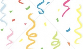 280x168 Confetti Clipart Powerpoint