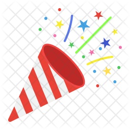 256x256 Confetti Popper Icon