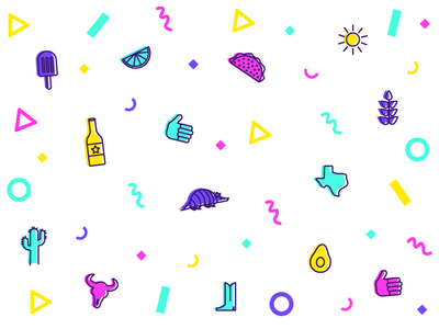 400x300 Texas Confetti Pattern By Marivi Carlton