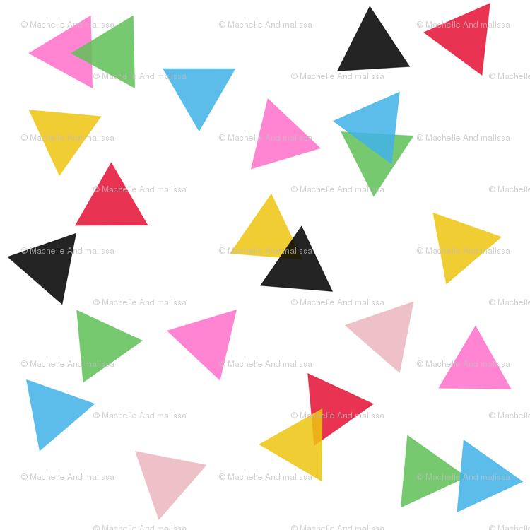 750x750 Triangle Confetti Transparent Giftwrap