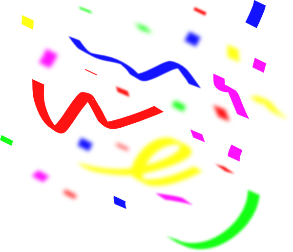 600x515 Confetti Clip Art