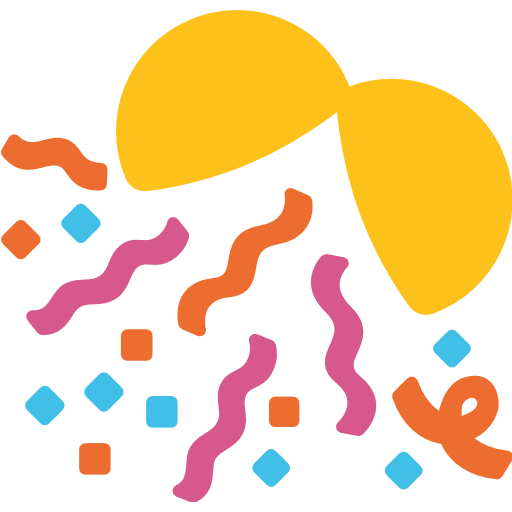 512x512 Confetti Clipart Emoji