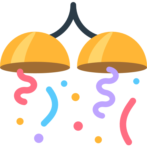 512x512 Confetti Ball Emoji For Facebook, Email Amp Sms Id  11909 Emoji