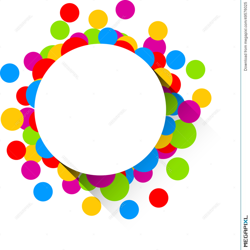 800x800 Confetti Celebration Background. Illustration 49576025