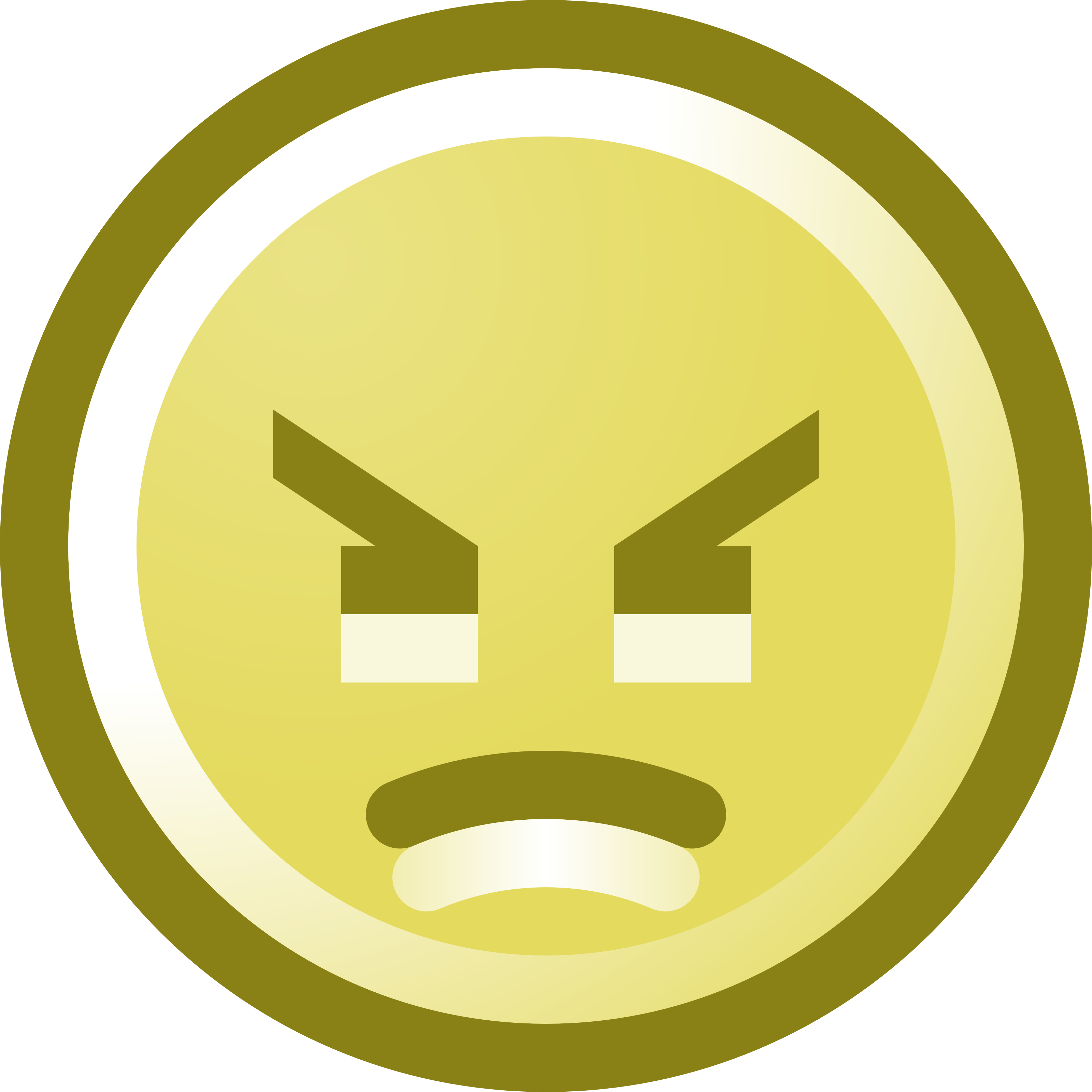 3200x3200 Clip Art Angry Mean Smiley Clipart