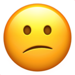 256x256 Confused Face Emoji U 1f615