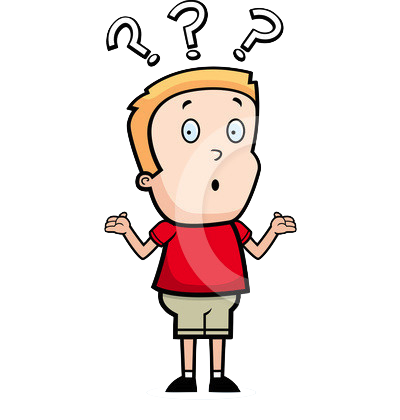 400x420 Confused Clipart