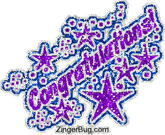 329x271 Congratulations Purple Glitter Graphic Glitter Graphic, Greeting