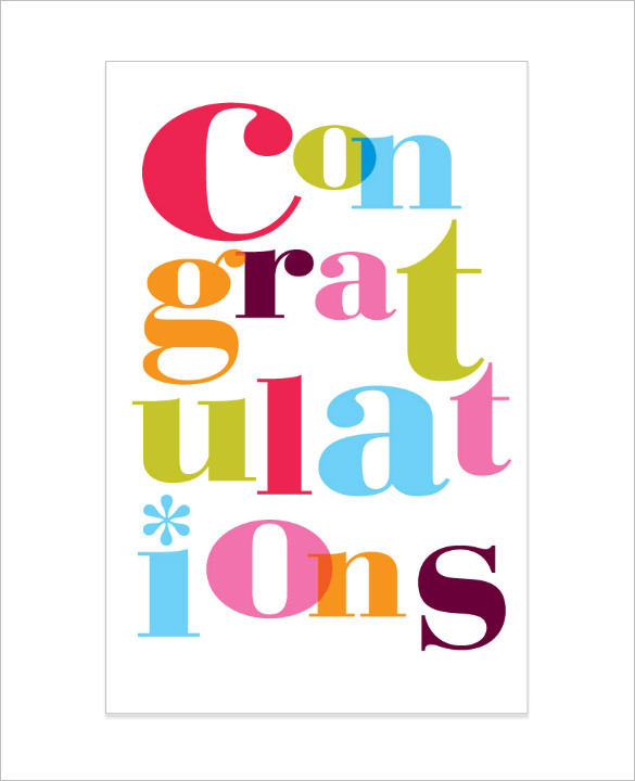 585x720 Congrats Templates