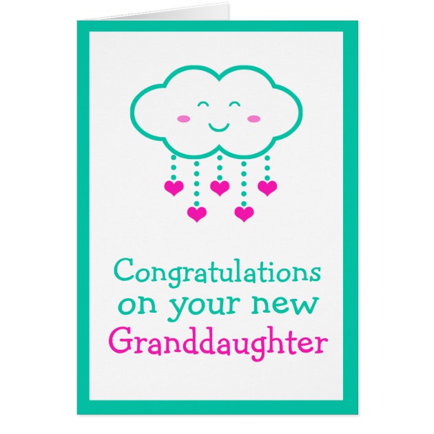630x630 Congratulations For Granddaughter Greeting Cards Zazzle