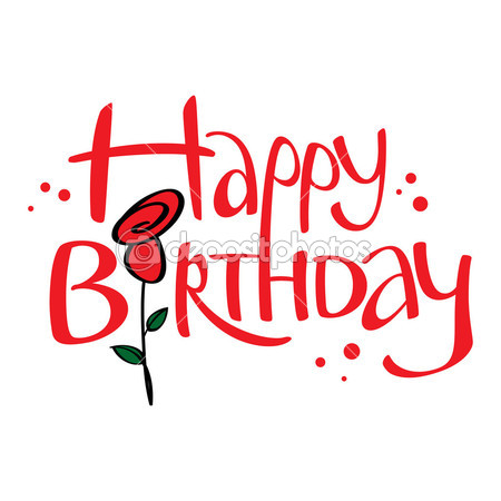450x450 Happy Birthday Clip Art Stock Vector Happy Birthday Holiday