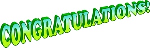 300x96 Congratulations Clip Art Free Clipart Images 3 Clipartbold