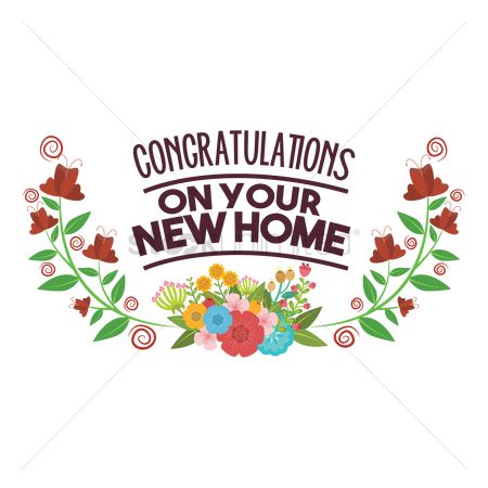 450x450 Free Congratulations On Your New Home Stock Vectors Stockunlimited