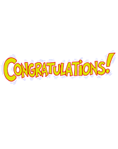167x211 Congratulations Banner Clipart